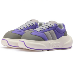 Lavender Chunk – Purple Platform Sneakers
