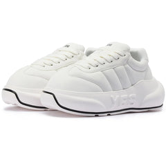 Contour Chunk – Sneakers con plateau bianche