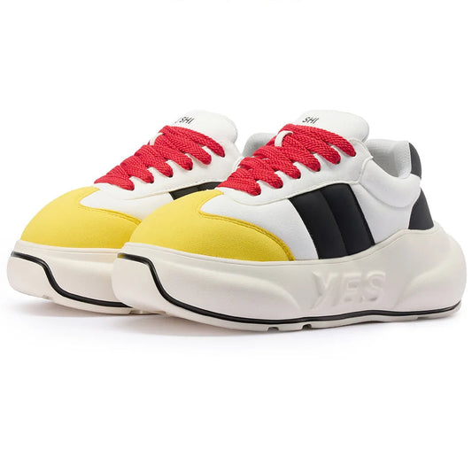 Primary Chunk – Sneakers cu platformă color block