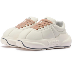 Cream Chunk – Cream Platform Sneakers