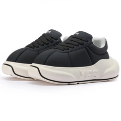 Black Chunk – Black Platform Sneakers