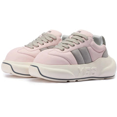 Blush Chunk – Blush Pink Platform Sneakers