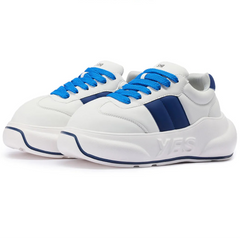 Cloud Chunk – White Platform Sneakers