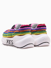 Spectrum Chunk – Multicolor Platform Sneakers