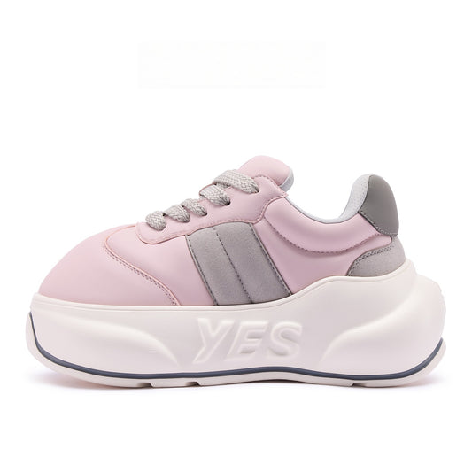 Blush Chunk – Blush Pink Platform Sneakers