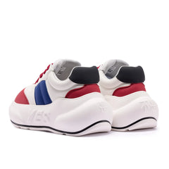 Varsity Chunk – Red, White & Blue Platform Sneakers