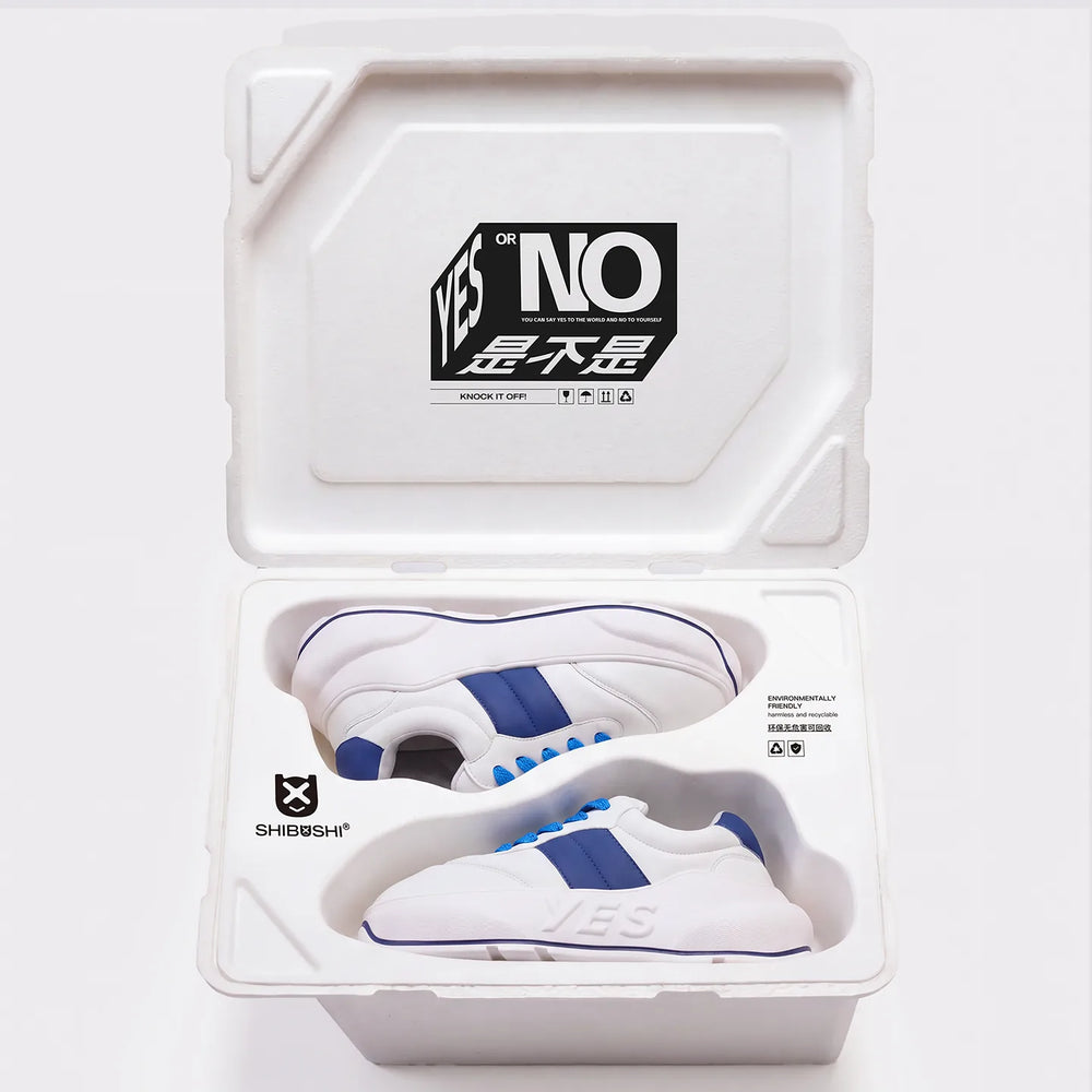 Cloud Chunk – White Platform Sneakers