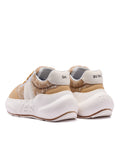 Fawn Bloom Chunk – Beige Floral Platform Sneakers