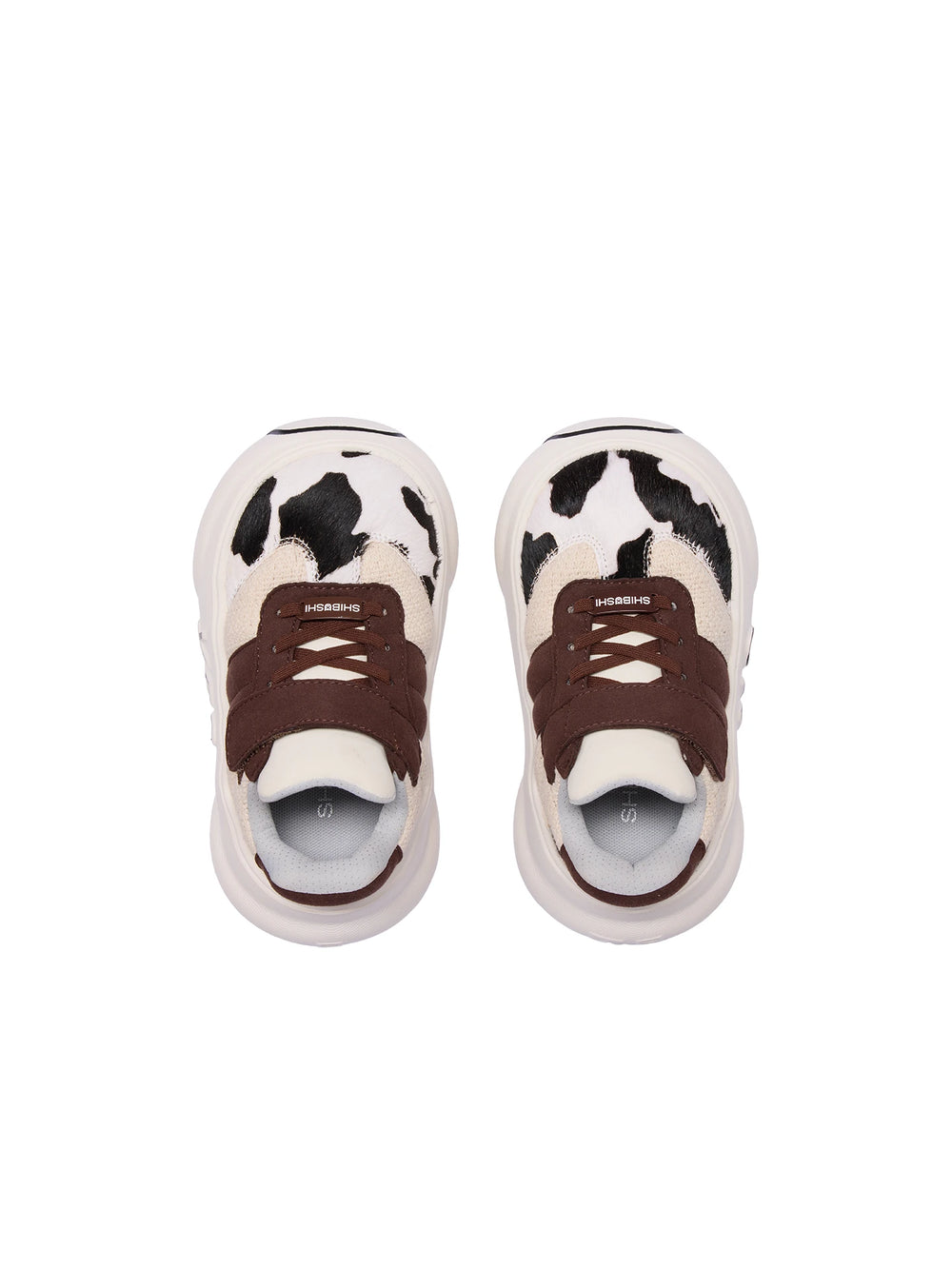 Moo Chunk Kids – Cow Print Kids Sneakers