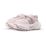 Petal Kids – Pink & Gray Chunky Sneakers
