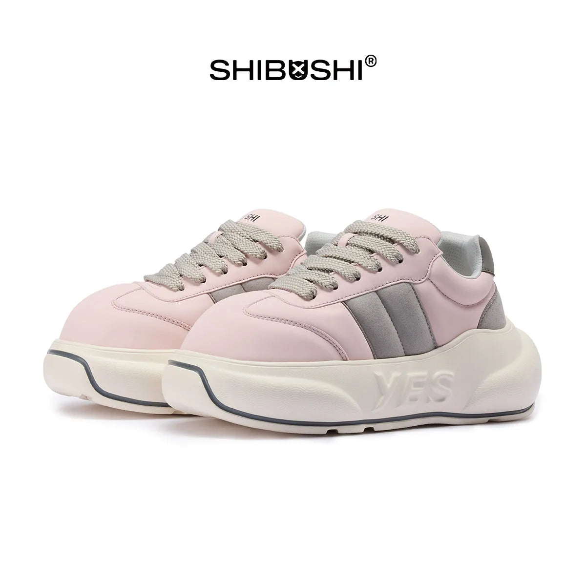 Blush Chunk – Blush Pink Platform Sneakers