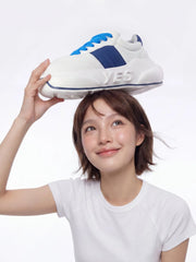 Cloud Chunk – Sneakers con plateau bianche