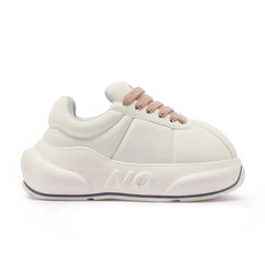 Cream Chunk – Cream Platform Sneakers