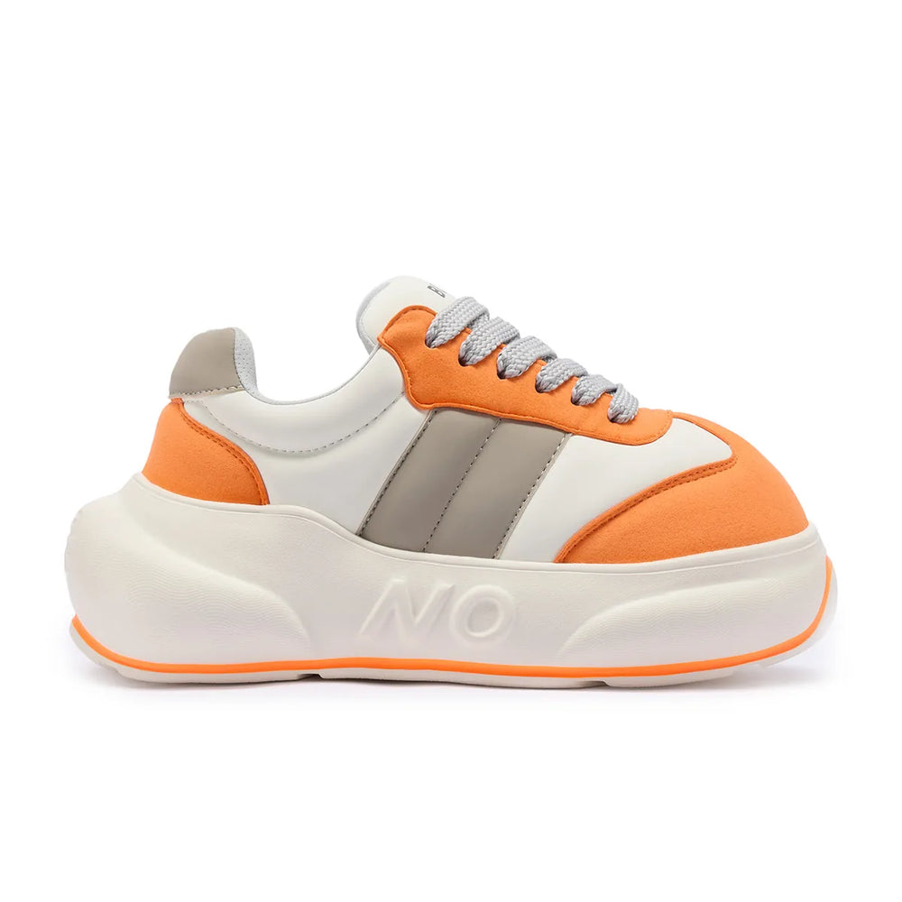Clementine Chunk – Orange Platform Sneakers