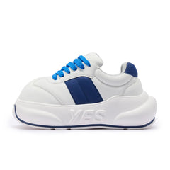 Cloud Chunk – Sneakers con plateau bianche