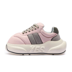 Blush Chunk – Blush Pink Platform Sneakers