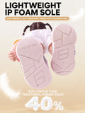 Petal Kids – Pink & Gray Chunky Sneakers