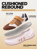 Cedar Kids – Tan & Brown Chunky Sneakers