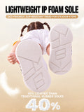 Pure Step Kids – White Chunky Sneakers