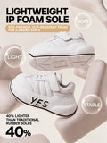 Pure Step Kids – White Chunky Sneakers