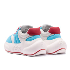Cyan Chunk – Sneakers cu platformă albastru-cian