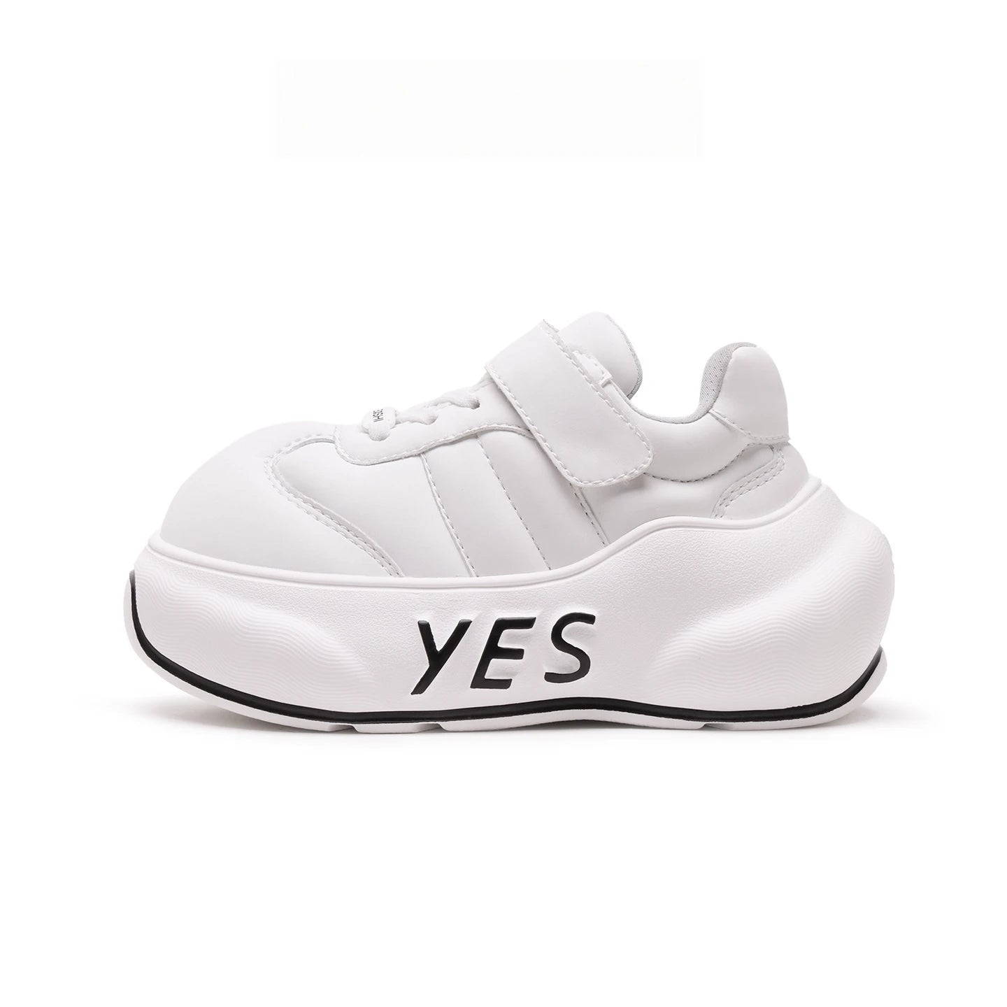 Pure Step Kids – White Chunky Sneakers