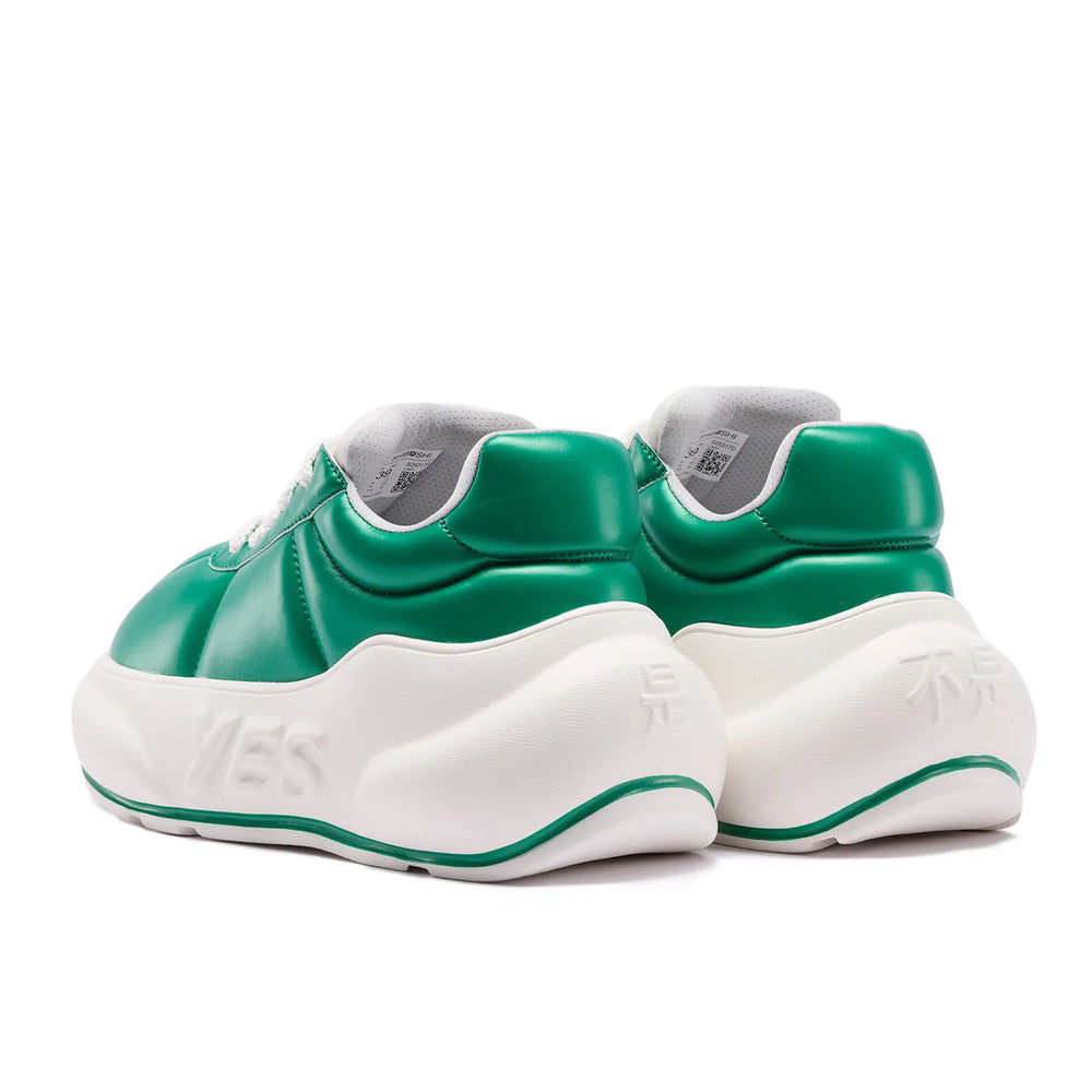 Emerald Chunk – Sneakers cu platformă verde smarald
