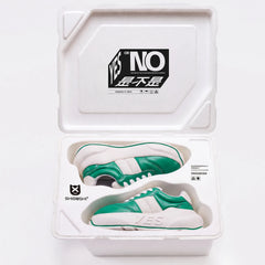 Jade Chunk – Green Platform Sneakers