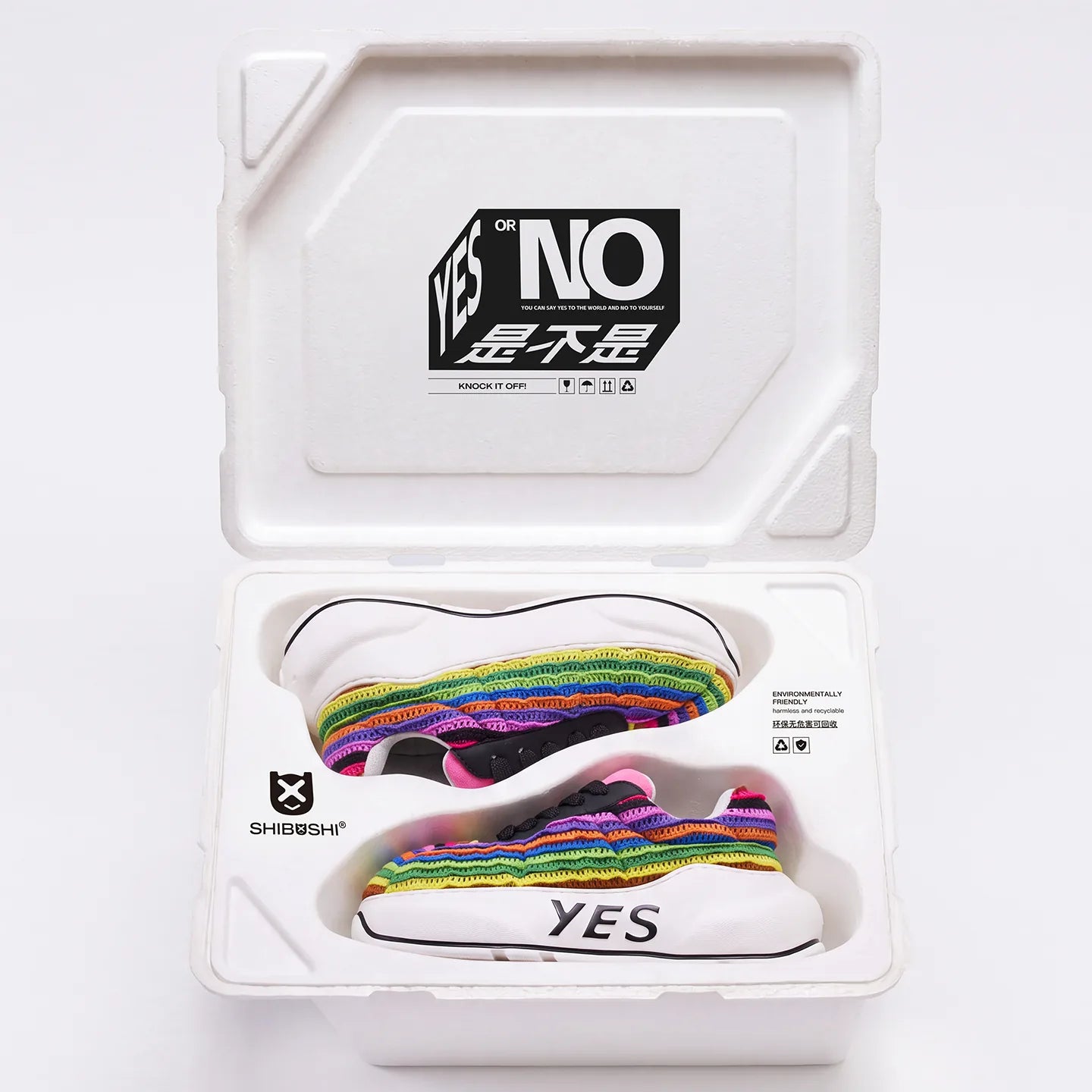 Spectrum Chunk – Multicolor Platform Sneakers