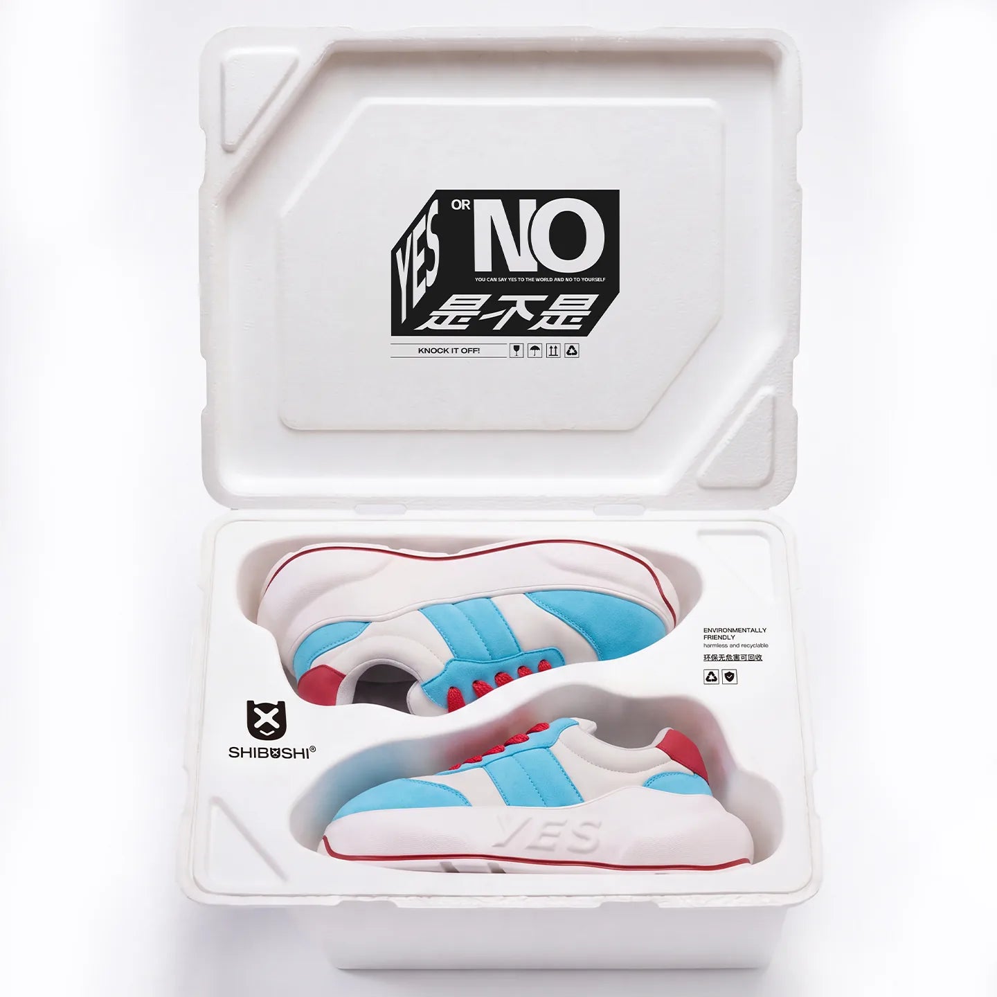Cyan Chunk – Sneakers cu platformă albastru-cian