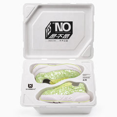 Glitter Lime Chunk – Sneakers con plateau glitter verde lime