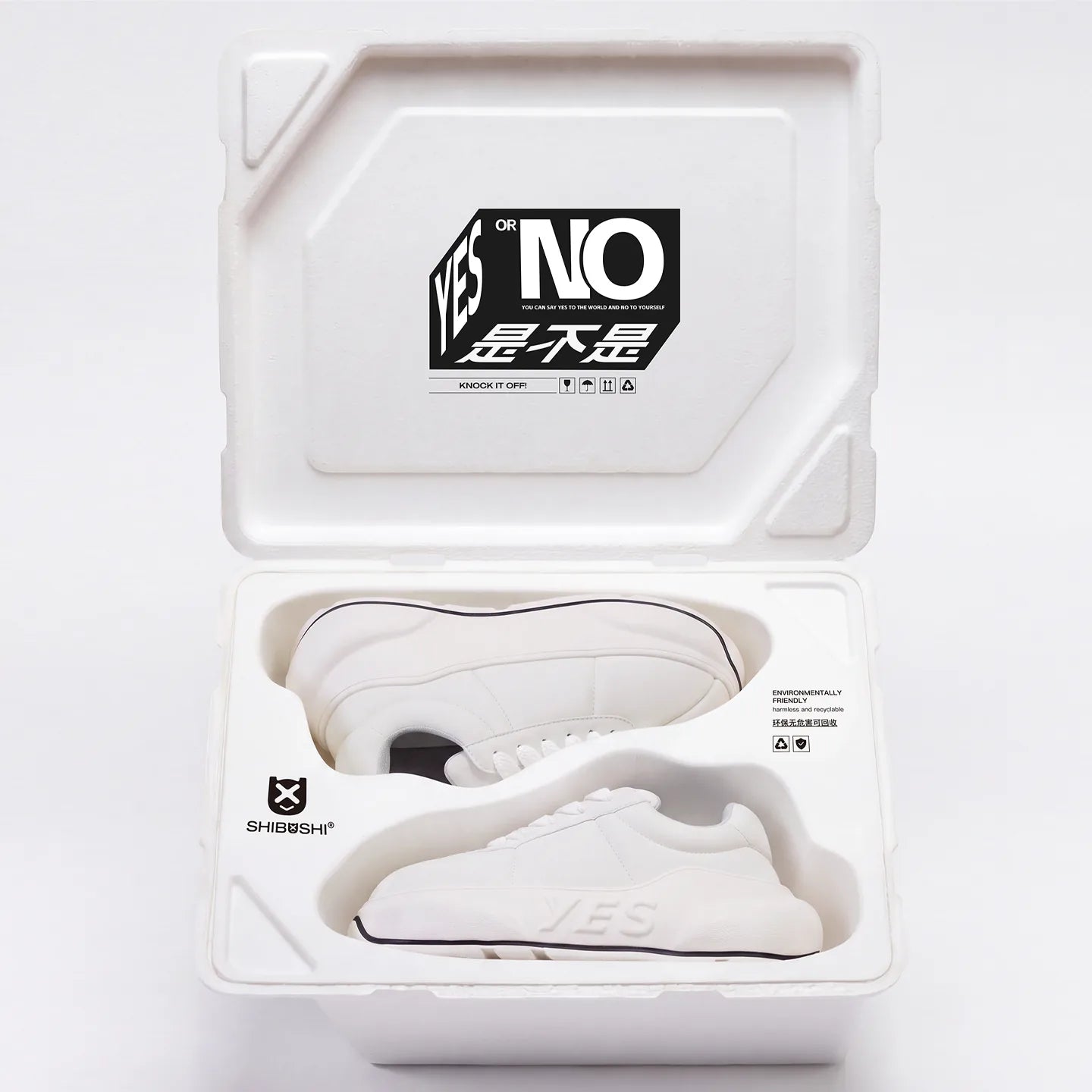 Alba Chunk – White Platform Sneakers