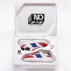 Varsity Chunk – Red, White & Blue Platform Sneakers