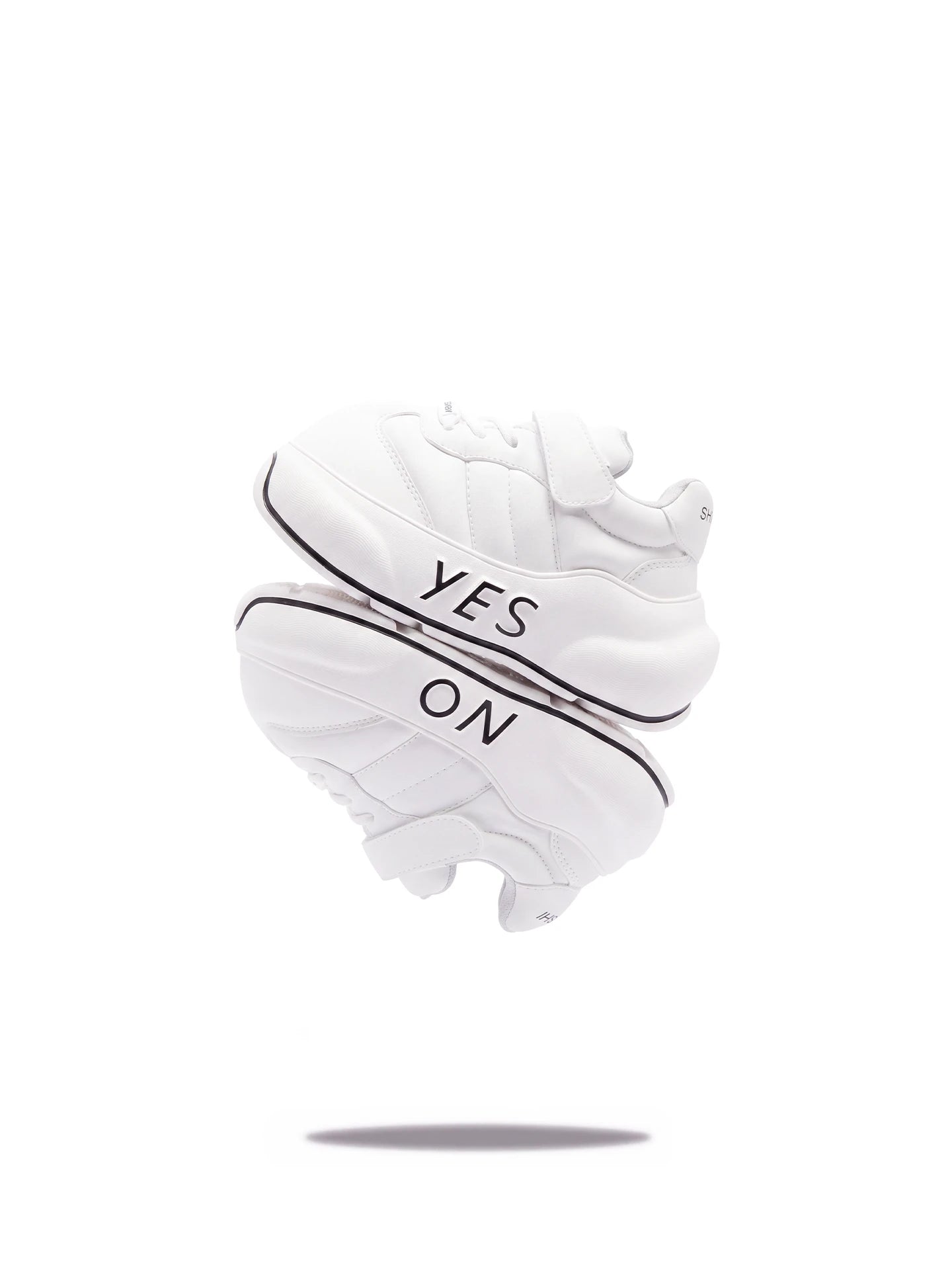Pure Step Kids – White Chunky Sneakers