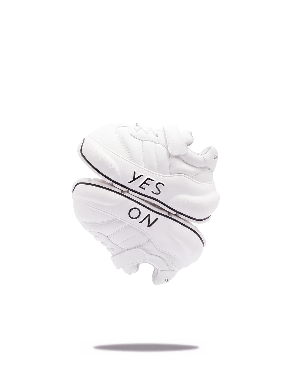 Pure Step Kids – White Chunky Sneakers