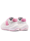 Peony Chunk – Pink & White Platform Sneakers