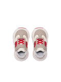 Rally Kids – Red & Gray Chunky Sneakers
