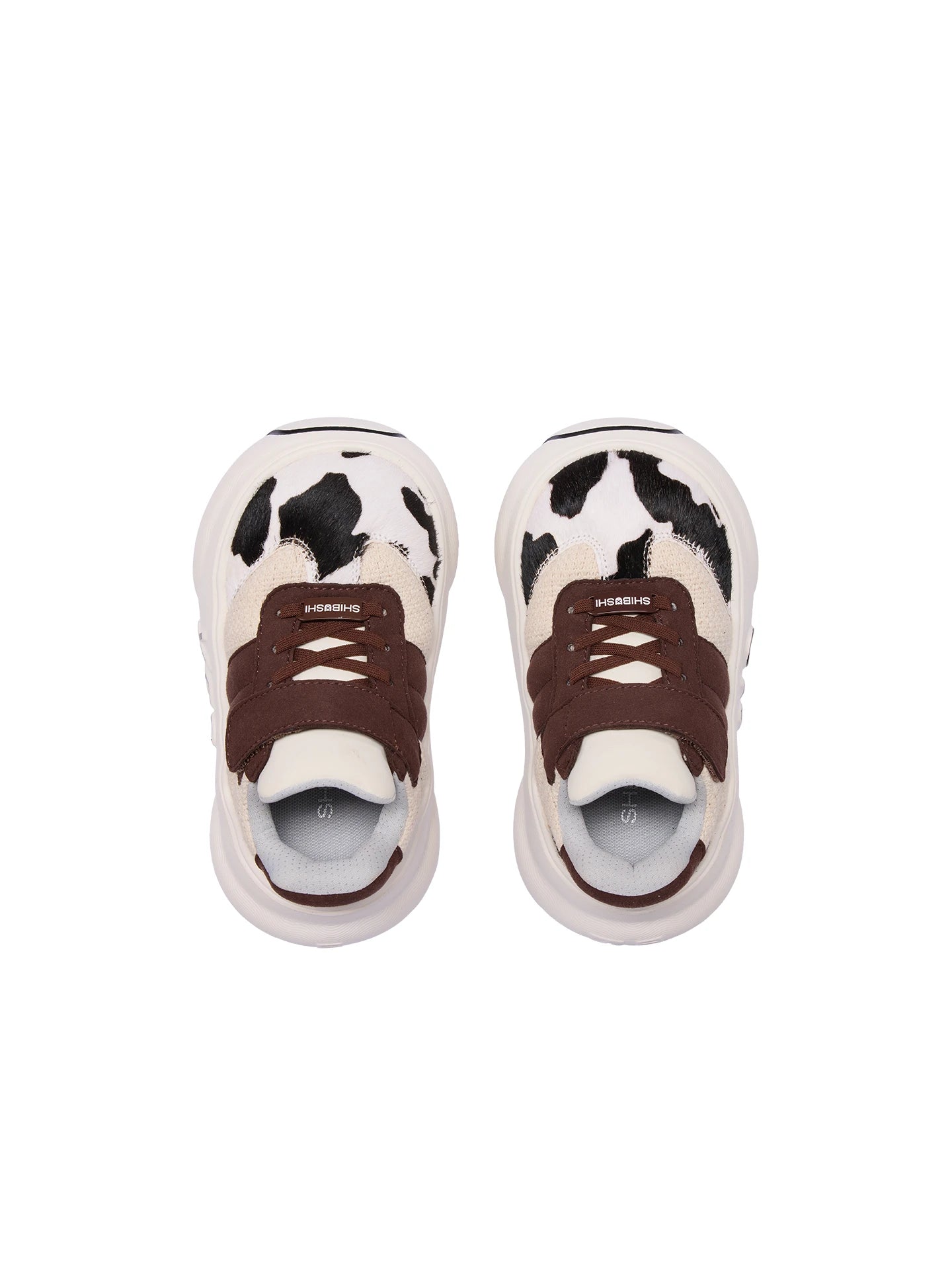 Moo Chunk Kids – Cow Print Kids Sneakers
