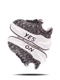Bronze Noir Chunk – Black & Bronze Platform Sneakers