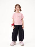 Petal Kids – Pink & Gray Chunky Sneakers