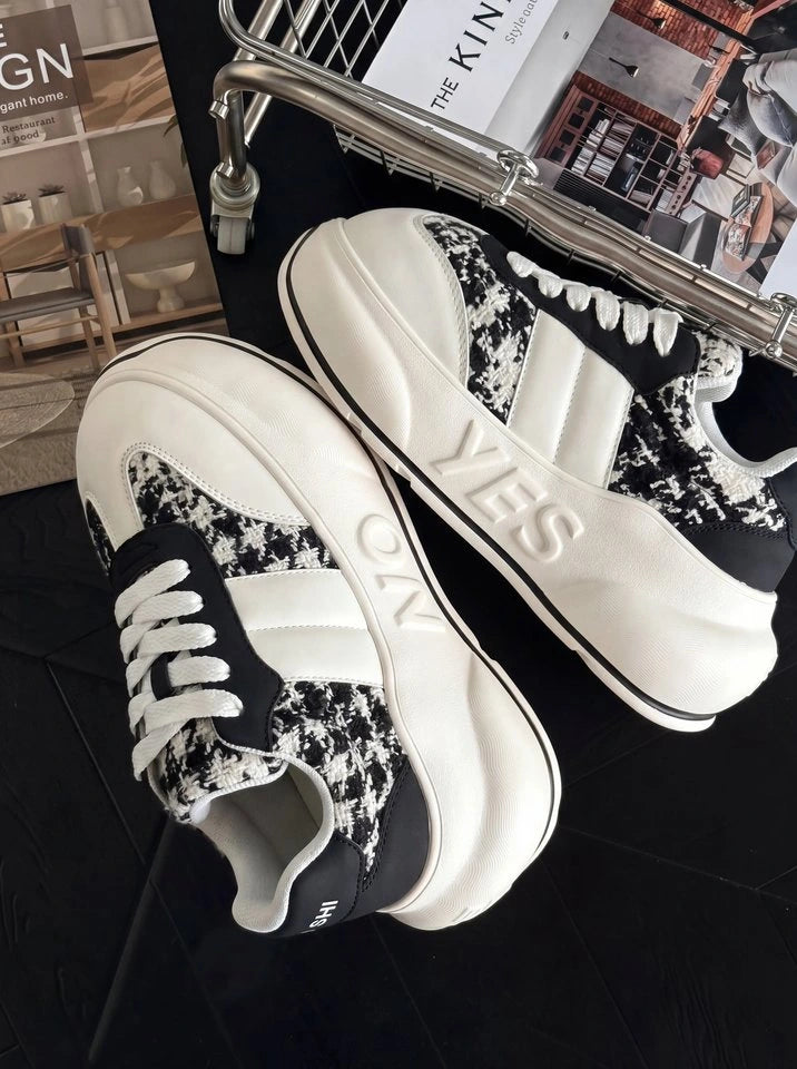 Coco Chunk – Classic Platform Sneakers