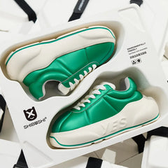 Emerald Chunk – Sneakers cu platformă verde smarald