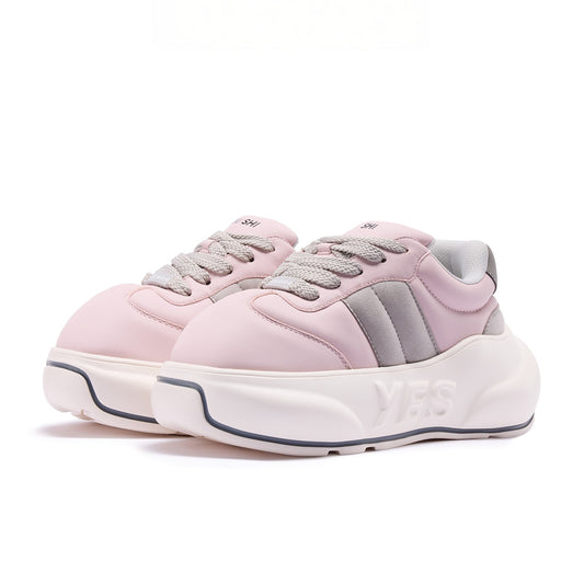 Blush Chunk – Blush Pink Platform Sneakers