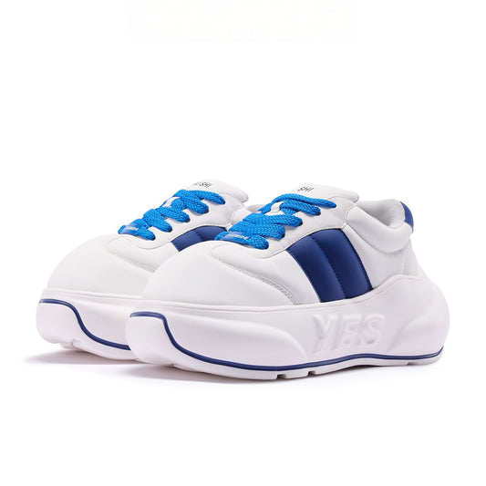 Cloud Chunk – White Platform Sneakers
